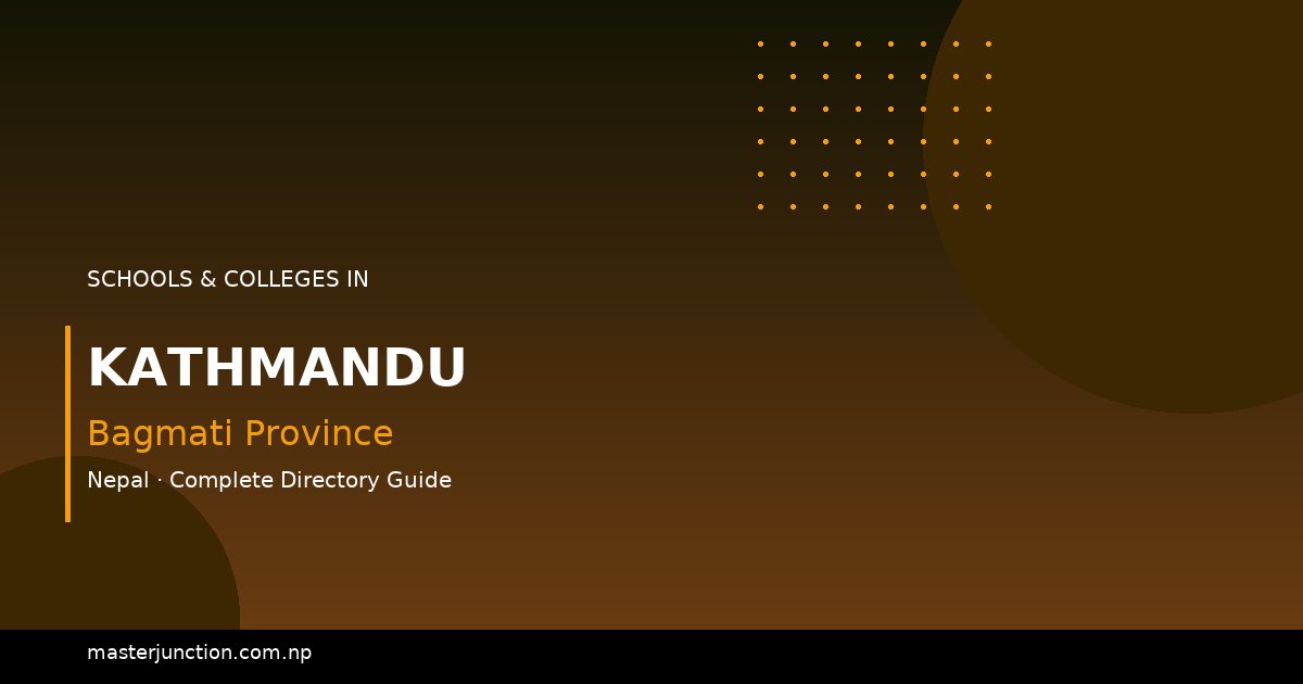 Top Schools in Kathmandu – Discover Your Options